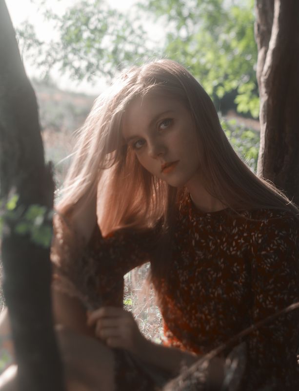 portrait,girl,beautiful,summer,fashion,screativeshine,девушка,портрет,лето,forest,tree,лес,деревья,август,august. The summer will end soon.photo preview