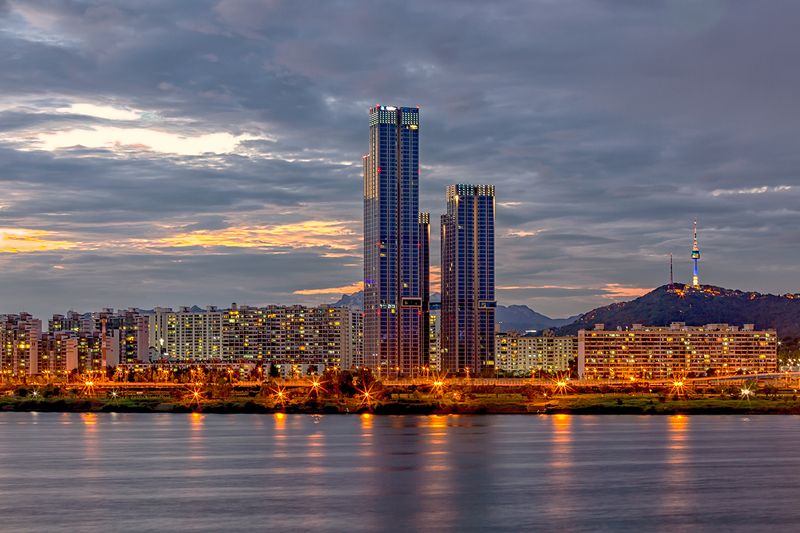 han river nightscapephoto preview