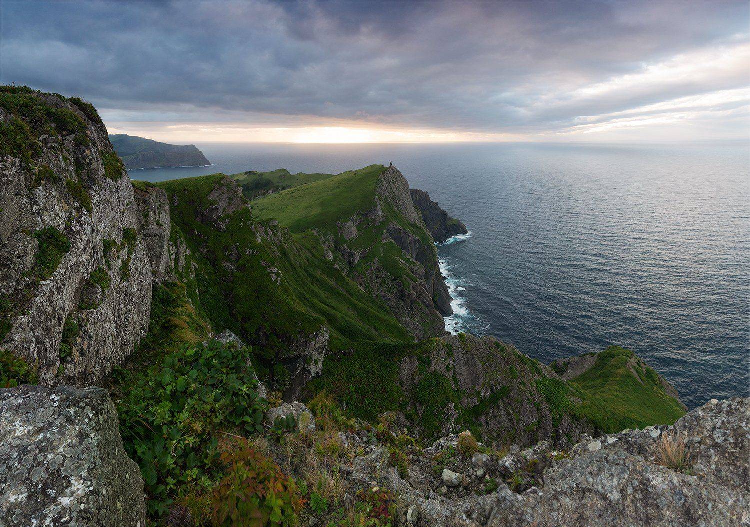 курильские острова, шикотан, тихий океан, Казаков Петр