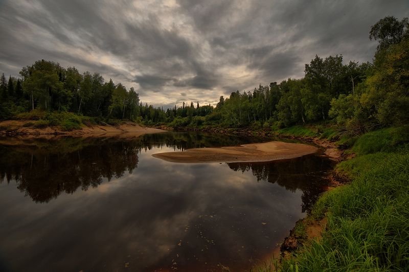 югра,река малый юган речные повороты (река Малый Юган)photo preview