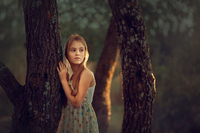 девушка, портретная фотосессия, фотосессия на природе Сашаphoto preview