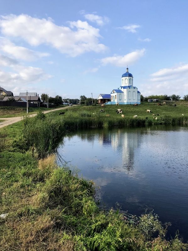 landscape, village, russia Village landscape. Russiaphoto preview