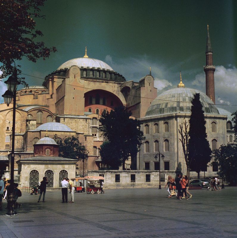 istanbul, hagia, sophia, mosque, retro, film, turkey Istanbulphoto preview
