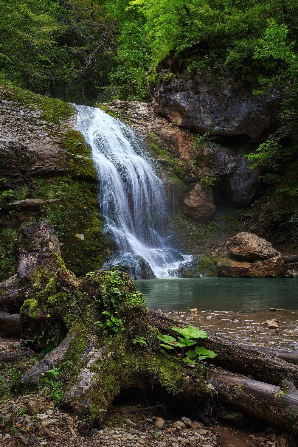 адыгея, водопады руфабго, водопад, KrubeK