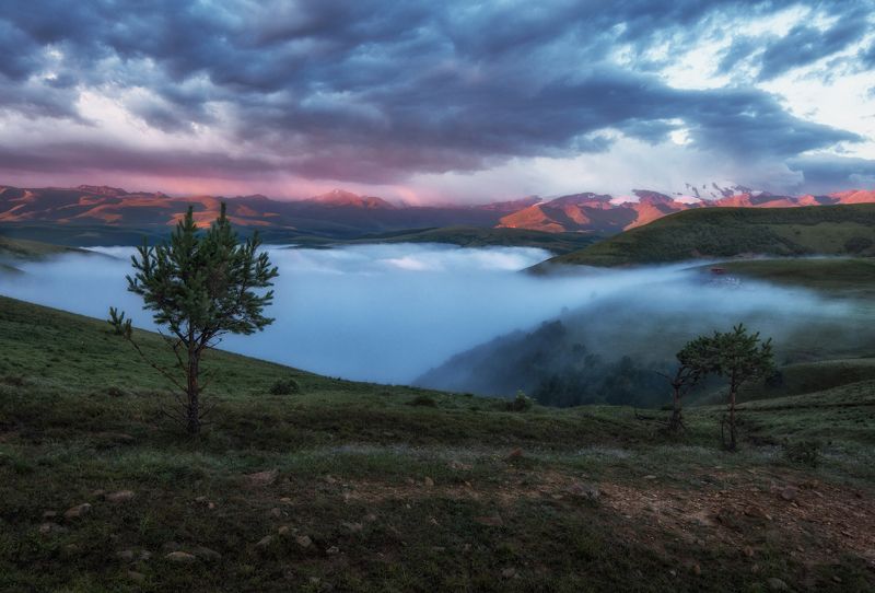 Волшебные туманы Приэльбрусья. фото превью