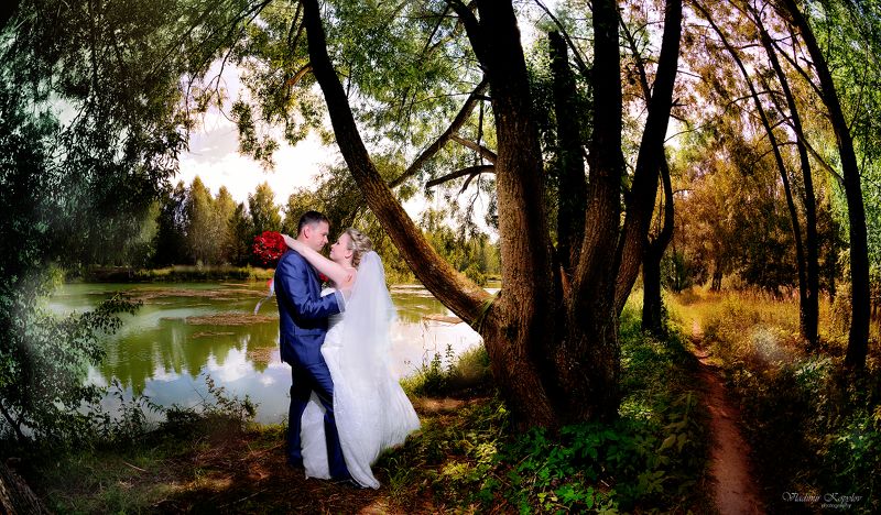 Свадьба , прогулка , СЧАСТЛИВЫЙ ДЕНЬphoto preview