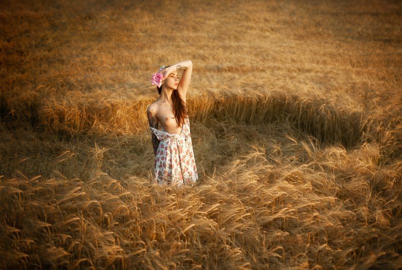 девушка, ню, эротика, портрет, природа, ryzhenkov.com Августphoto preview