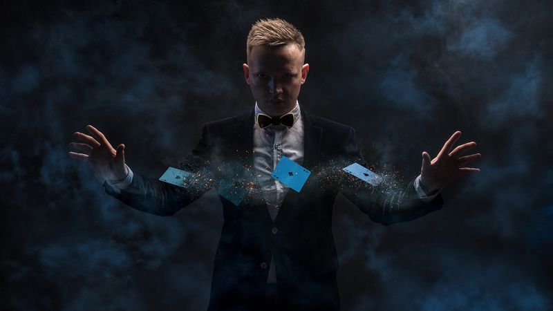 magic, illusion, focus photo preview