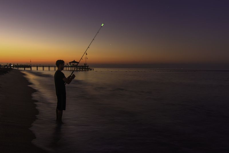 #antalya #turkey #kundu #ramadabeach #landscape #sunrise #fisherman fishermanphoto preview