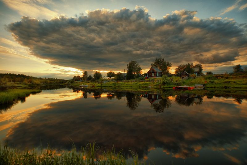 югра,посёлок песчаный на исходе лета (Югра,посёлок Песчаный)photo preview