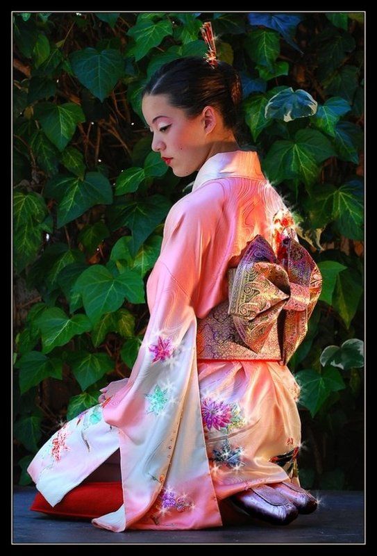 фото, япония, шелк, настроение Шелковая печальphoto preview