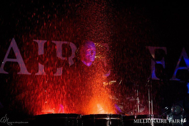 blue men group,millionaire fair,moscow,крокус-экспо BLUE MEN GROUPphoto preview