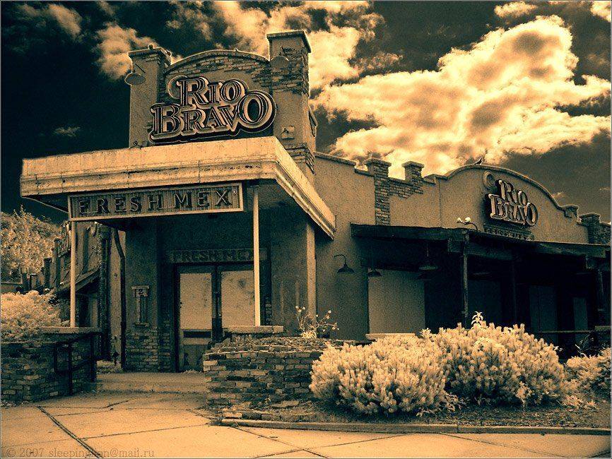 Welcome to Rio Bravo. Автор: Pilgrim ик, жанр, infrared, инфракрасный, инфракрасное, pilgrim, раздельное тонирование, Pilgrim