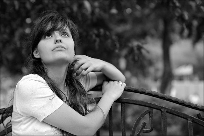 портрет, девушка, женя В небоphoto preview