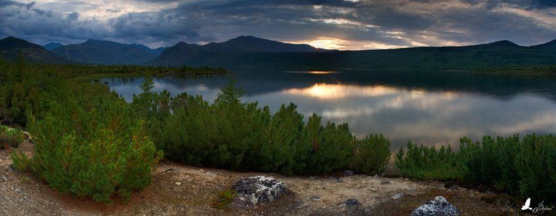 магадан, магаданская область, ягоднинский район, хребет черского, озеро джека лондона Озеро Джека Лондона#2photo preview