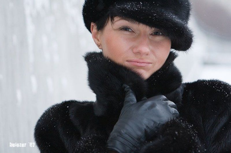 кристина, зима, снег Снежокphoto preview