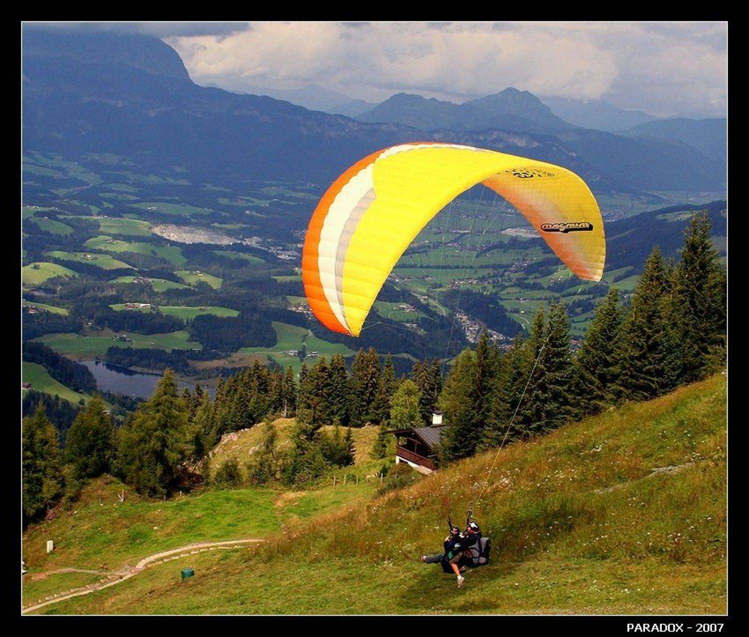 австрия,тироль,горы,полет,параплан,paradox, PARADOX