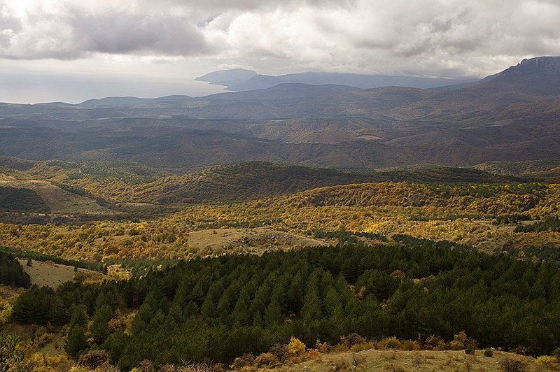 крым, горы, море, аю-даг Рукой подать до Аю-Дагphoto preview