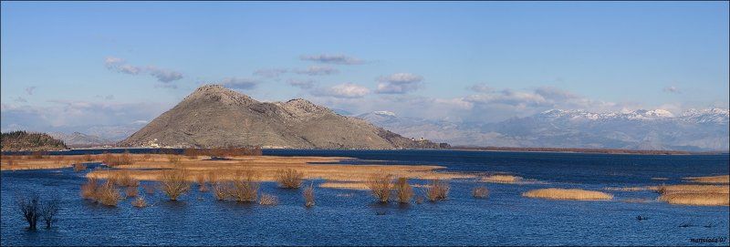 скадарское, озеро, декабрь осенне - зимнее.... фото превью