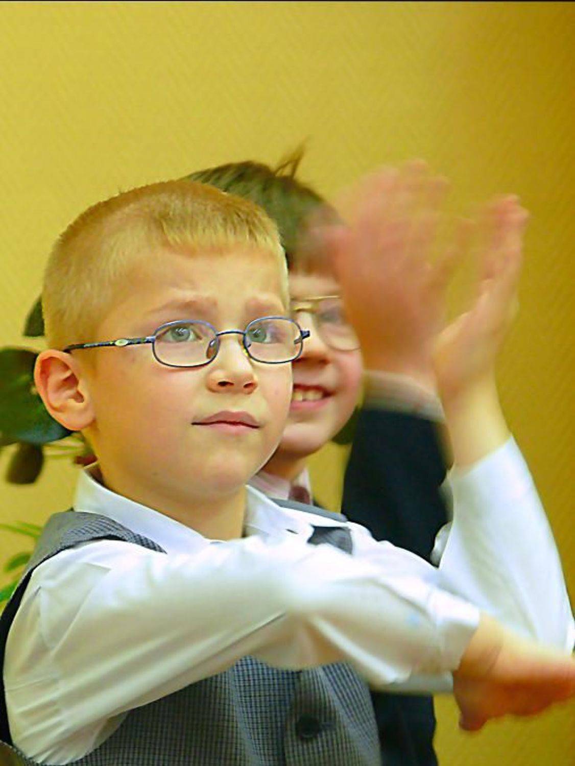 урок, ребенок, тянуть руку, Василевская Надежда