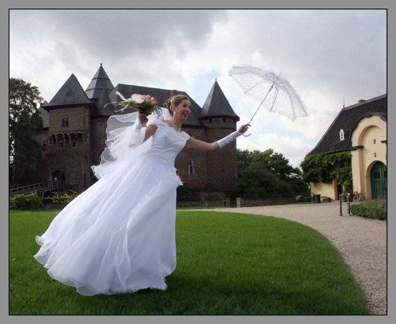 свадьба, невеста, порыв Порывphoto preview