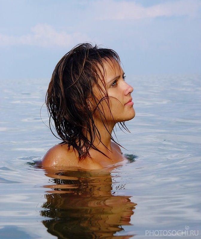 портрет, море, девушка, русалка, photosochi.ru, лето, азовское море Русалкаphoto preview