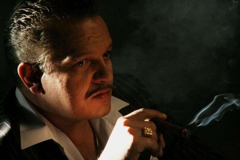 сигара,дон, виноградов, кулешов,м-студия очень важные разговоры за сигарой...photo preview