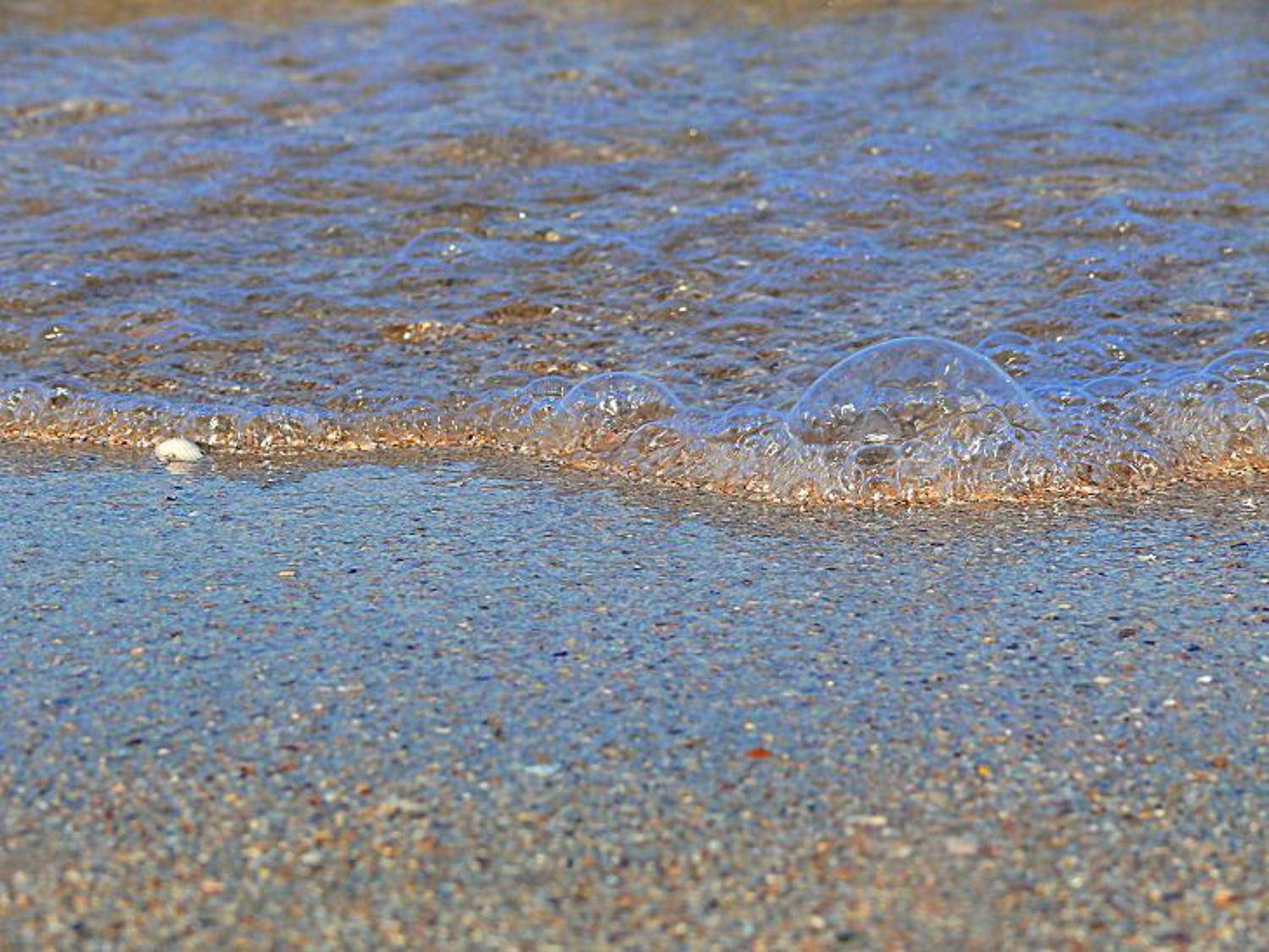 море, волны, песок, прибой, лето, Василевская Надежда