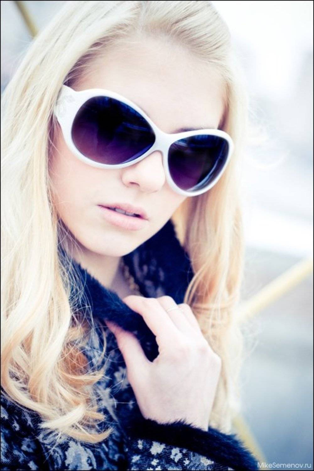 девушка, блондинка, аня, солнечные очки, Fantom