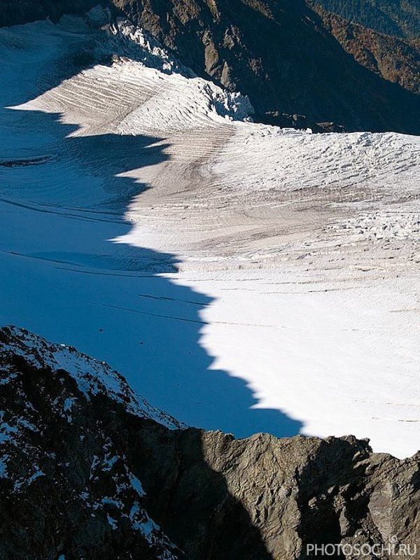 горы, ледник, цахвоа, кавказ ледник Цахвоаphoto preview