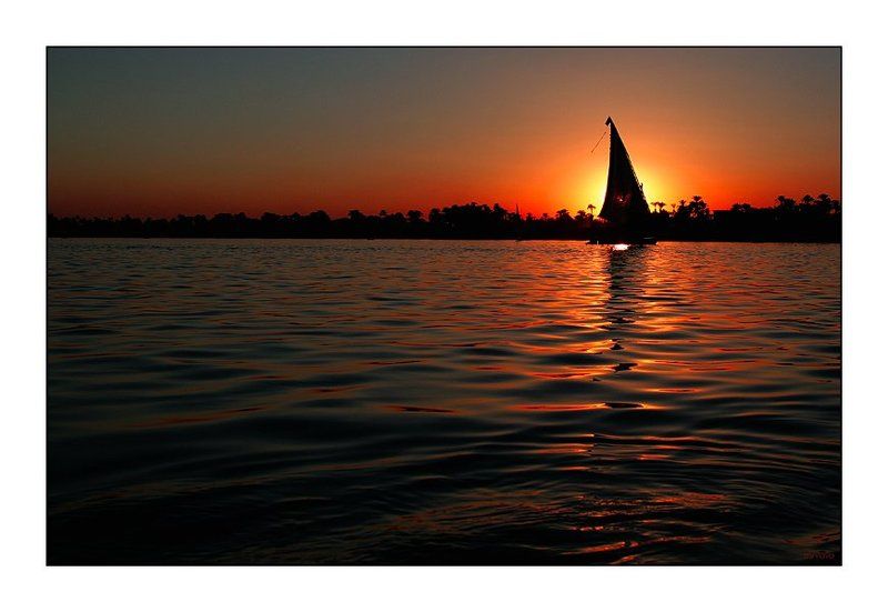 закат Луксорский закат....photo preview