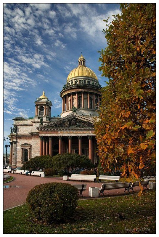 санкт-петербург, исакиевский собор, осень, небо, облака. Соборphoto preview