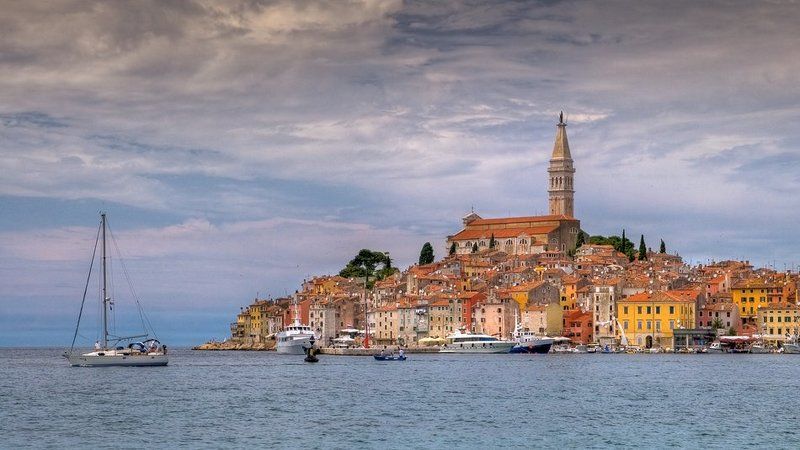 sea, rovinj, croatia, adriatic sea, old architecture photo preview