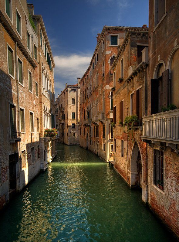 venice, street, light, colorful photo preview