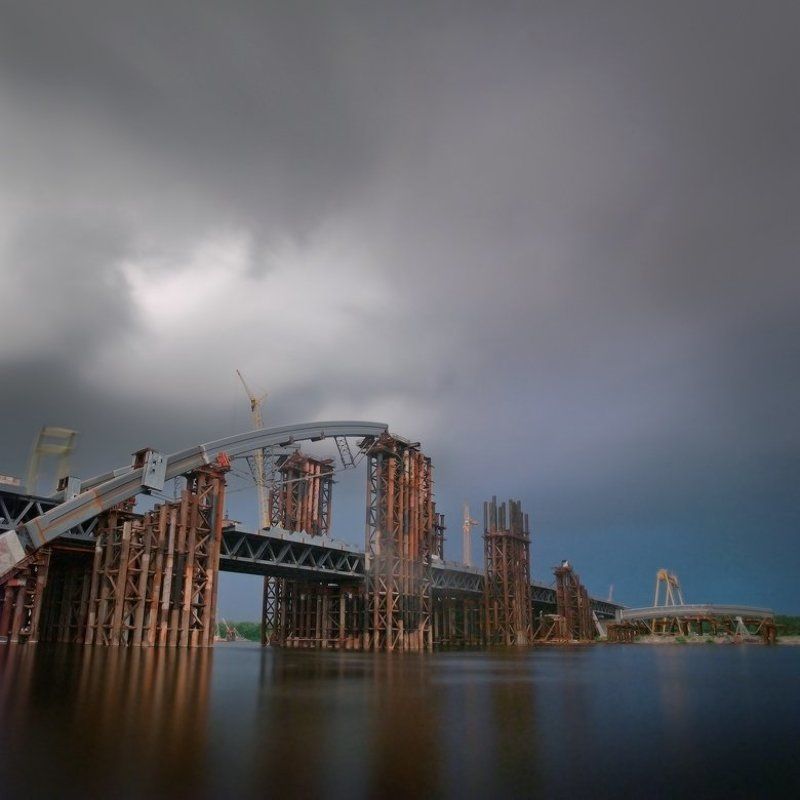 новый мост, nd1000, киев. photo preview