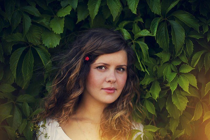 портрет, лето, девушка photo preview