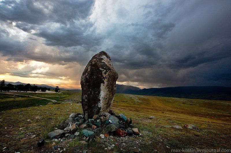 алтай, курай, степь, горы photo preview