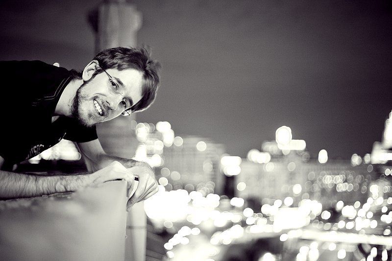 крыши, крыша, ночь, москва, город photo preview