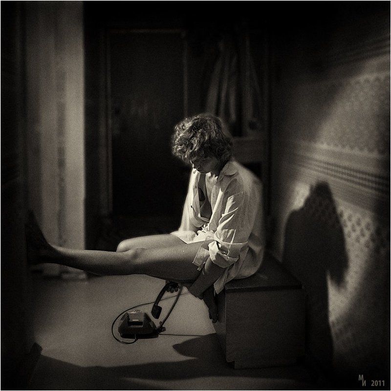 пленка, ч/б, негатив, 6х6, игорь Нетелефонный разговорphoto preview