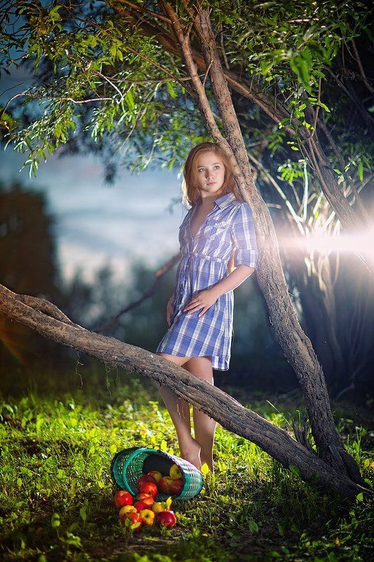 яблоки, портрет, рина photo preview