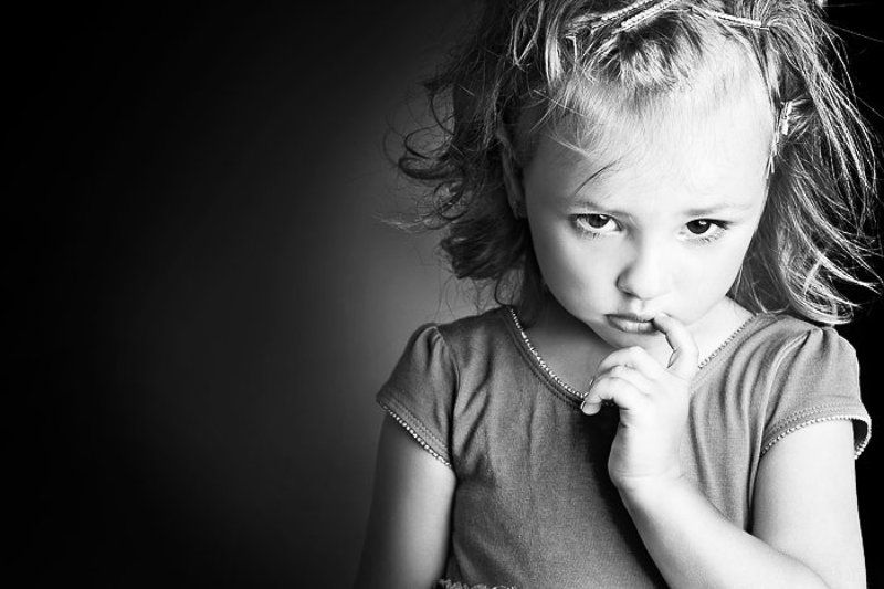 портрет, дети, девочка, взгляд photo preview