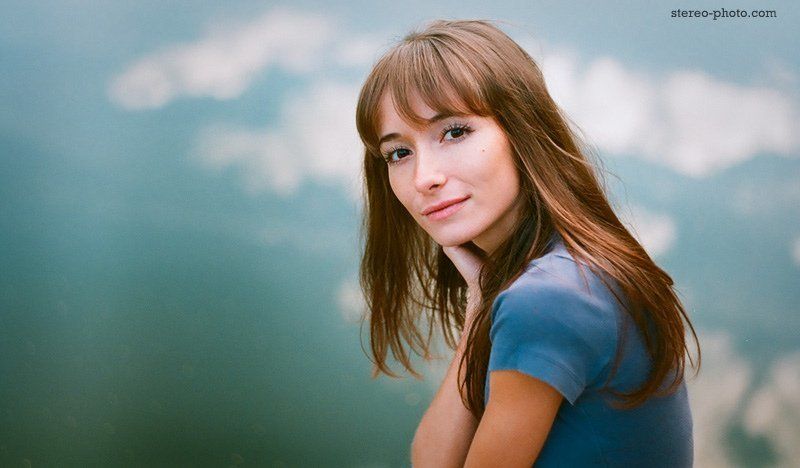 девушка, портрет, пленка, зенит photo preview