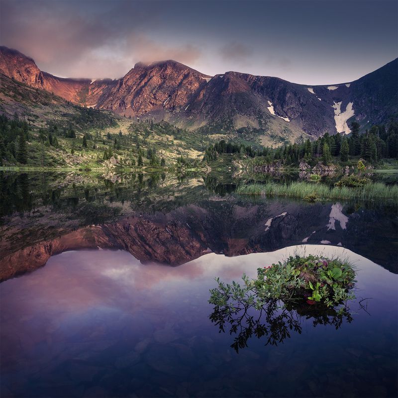 каракольские озера Зеркало Каракольских озер.photo preview