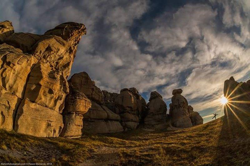 алтай, сибирь, шокпартаса, рассвет, останцы,солнце В настроенииphoto preview