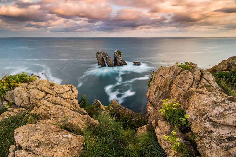 испания, океан, рассвет Playa de La Arníaphoto preview