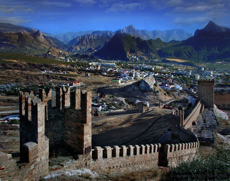 россия, крым, судак Фото с запахом гор и моряphoto preview