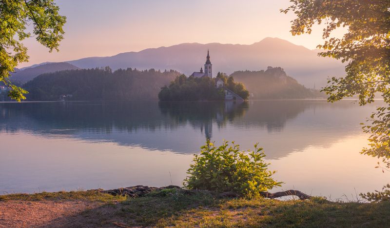 sv-phototravel.com, словения, блед Закат-рассвет.photo preview