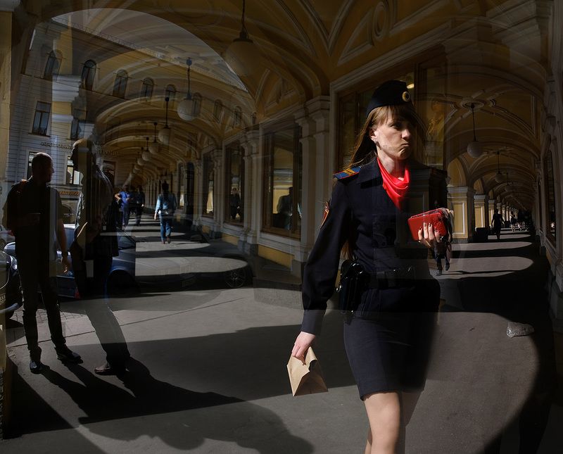 санкт-петербург, город, гостинный двор, люди ***photo preview