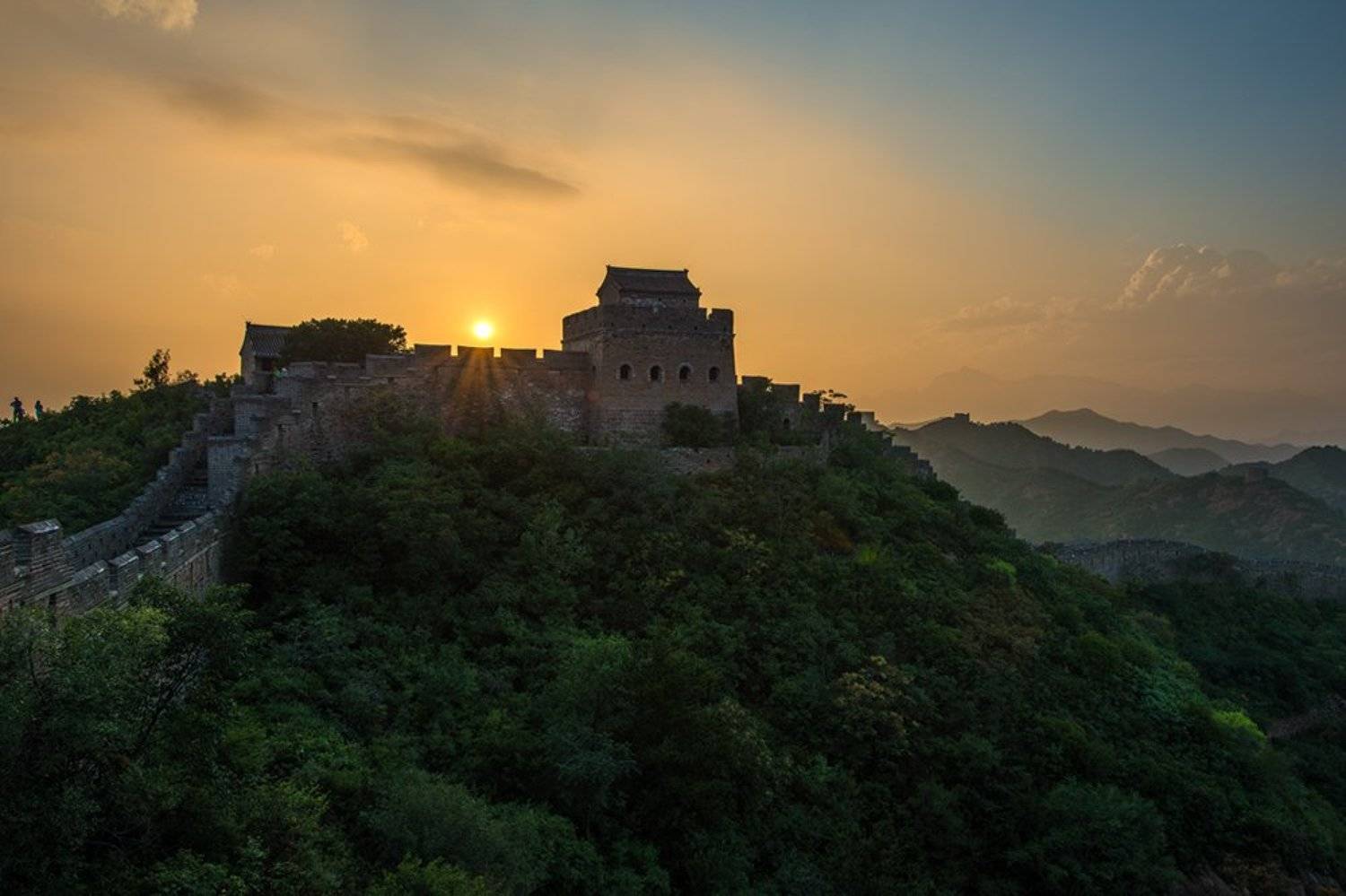 пейзаж, китай, китайская стена, Светлана Кужагалиева