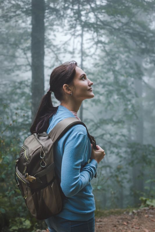 Вдыхая лесной туманphoto preview